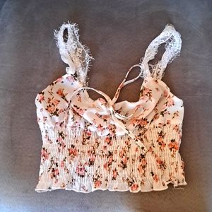 Floral tank top